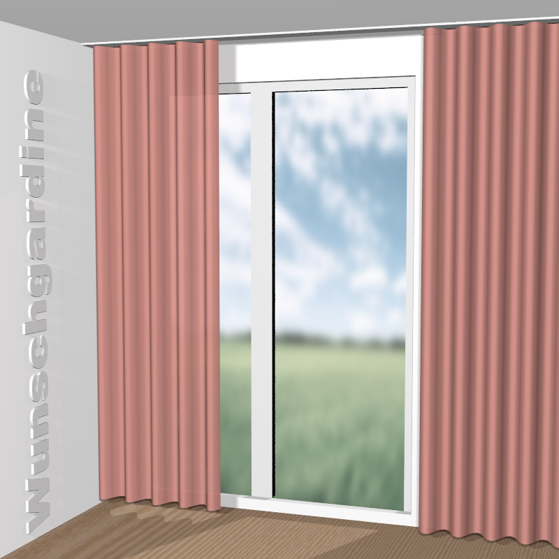 Wellenvorhang aus Infinity Raya 11042-483