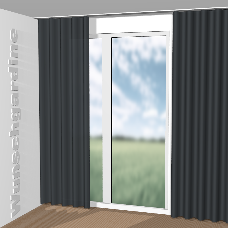 Wellenvorhang aus Infinity Raya 11042-556