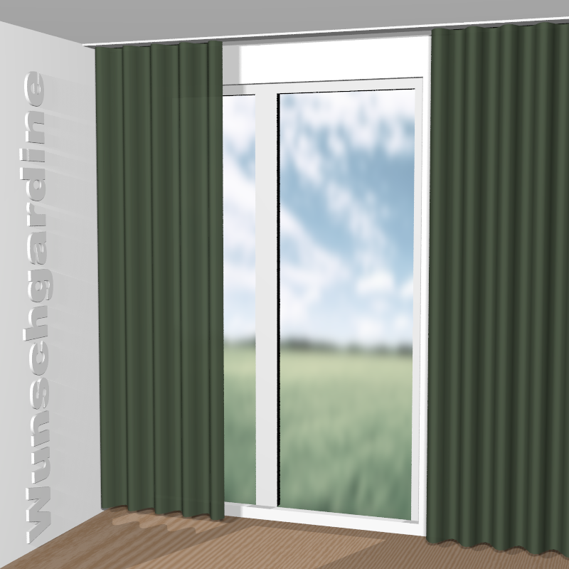 Wellenvorhang aus Infinity Raya 11042-676