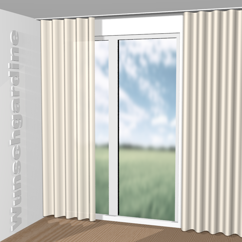 Wellenvorhang aus Infinity Raya 11042-882