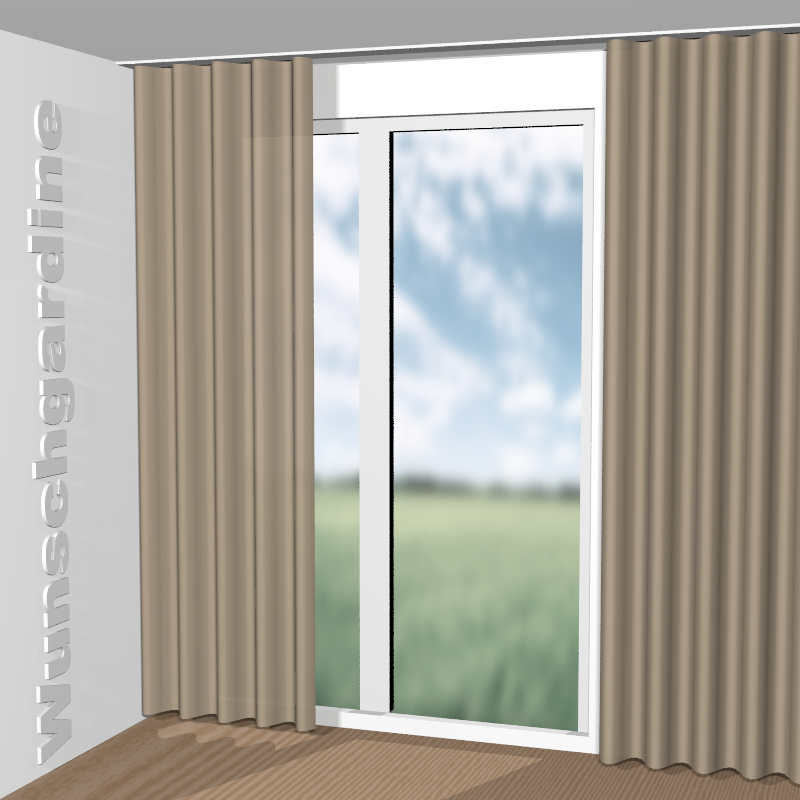 Wellenvorhang aus Infinity Raya 11042-883