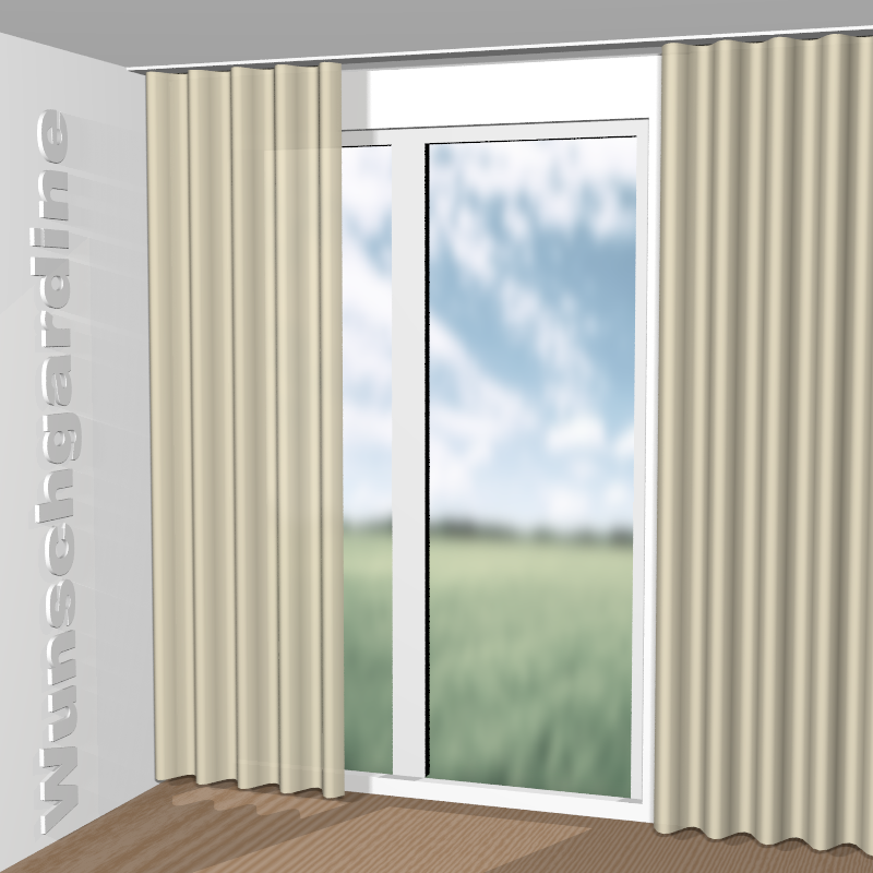 Wellenvorhang aus Infinity Raya 11042-991