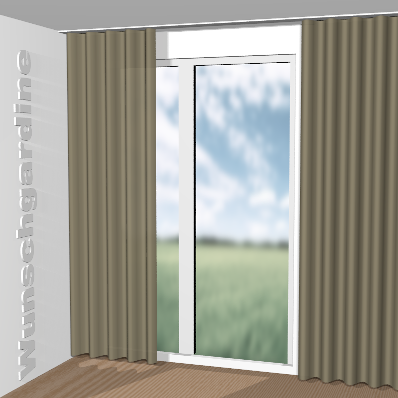 Wellenvorhang aus Infinity Shades 10996-886