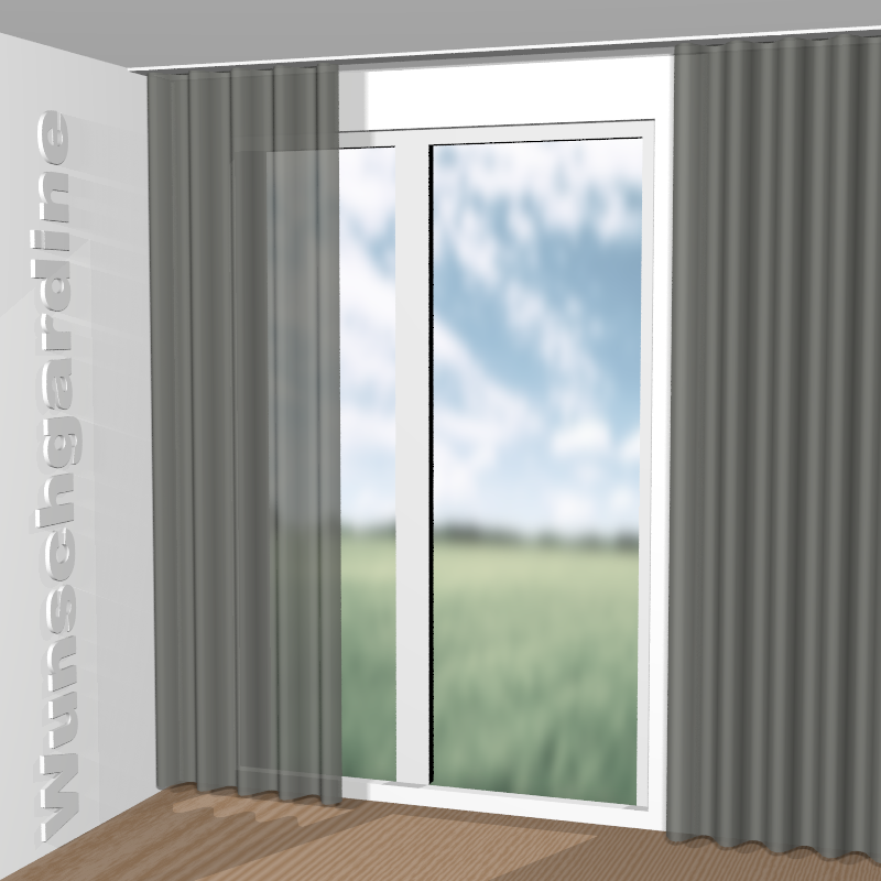 Wellenvorhang aus Innocence Reboot CH3101/080