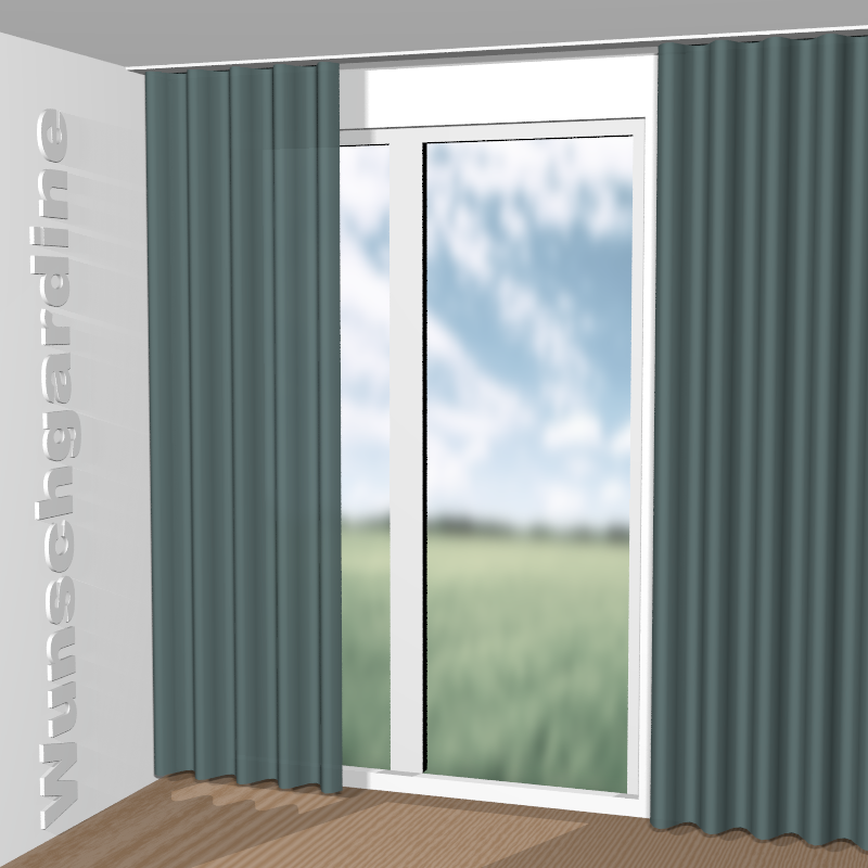 Wellenvorhang aus Jamie FR 11019-686