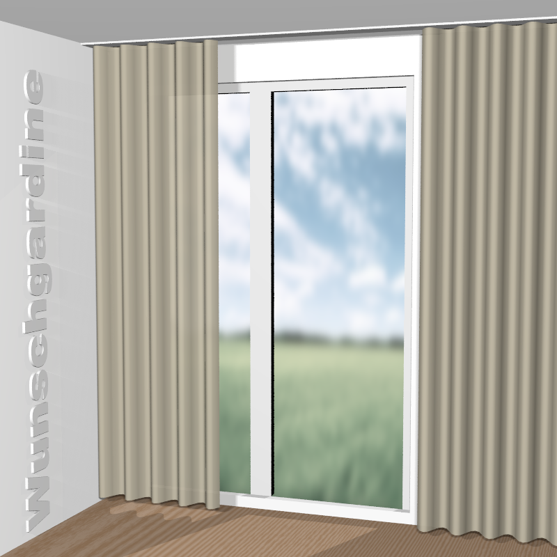 Wellenvorhang aus Jamie FR 11019-893