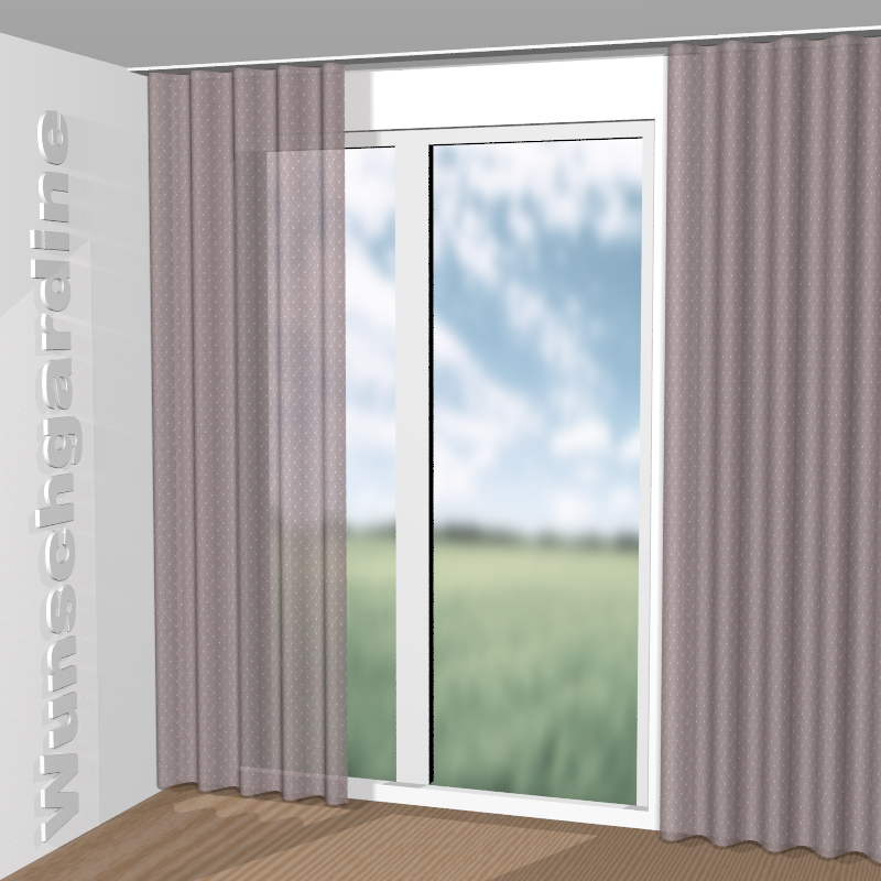 Wellenvorhang aus Joana Stitch JA7171-062