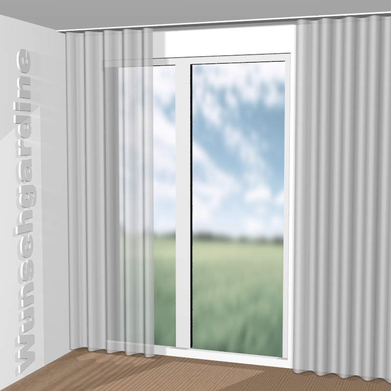 Wellenvorhang aus Joana Stitch JA7171-070