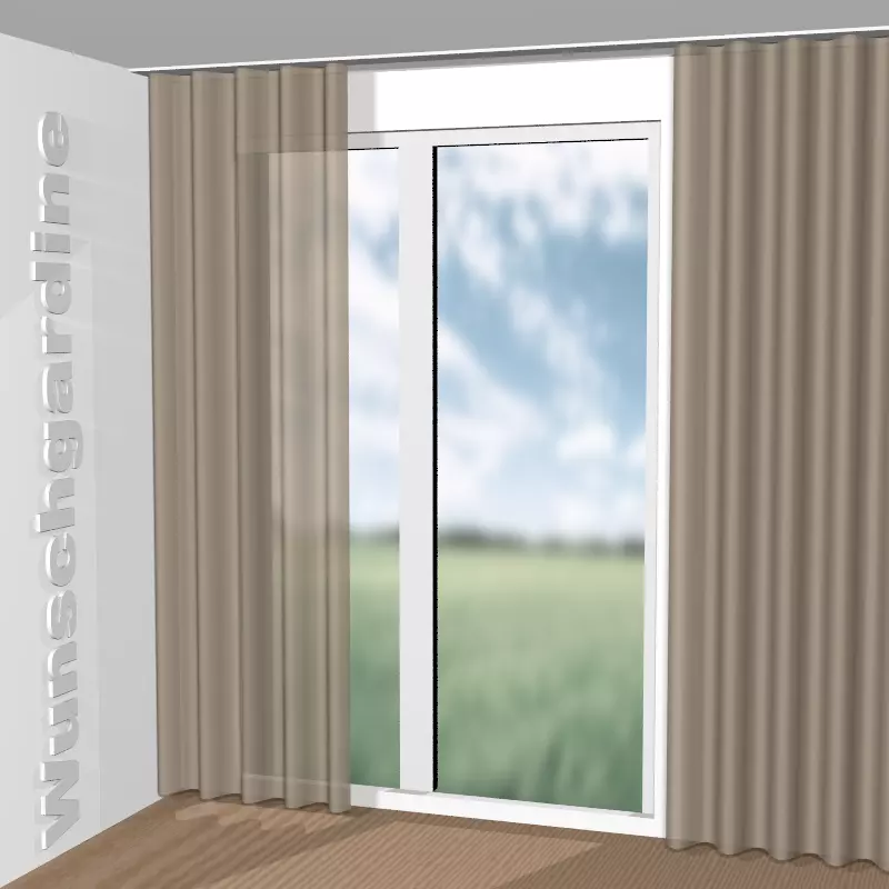 Wellenvorhang aus Joana 9-6028-020