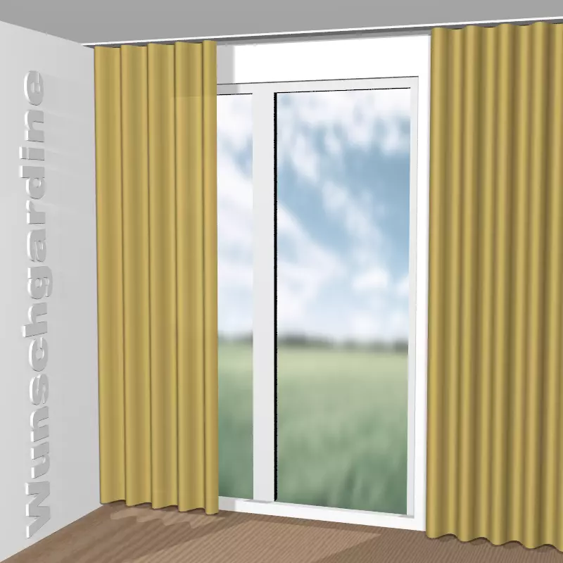 Wellenvorhang aus Kiss 1-1390-040