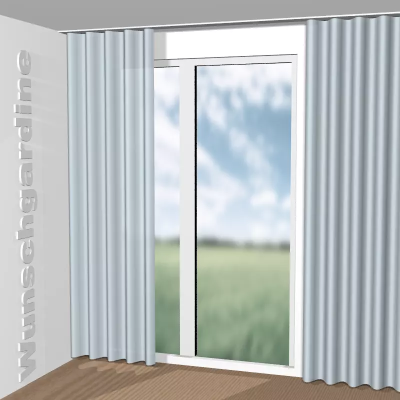 Wellenvorhang aus Kiss 1-1390-051