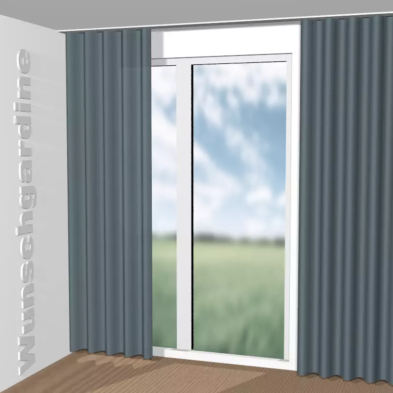 Wellenvorhang aus Kiss 1-1390-052