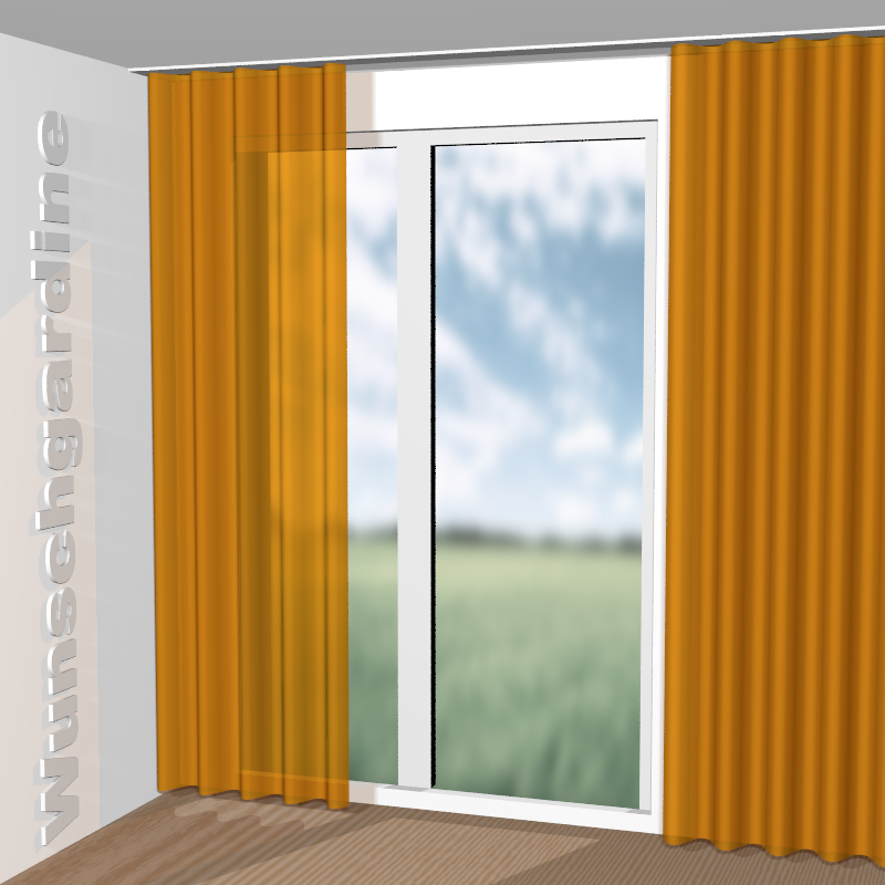 Wellenvorhang aus Lana RE 19630-111