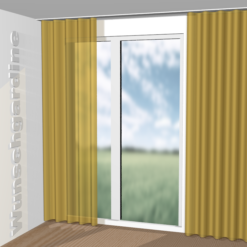 Wellenvorhang aus Larice Edition JA6204-242