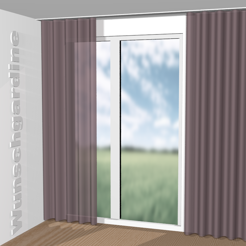 Wellenvorhang aus Larice Edition JA6204-262