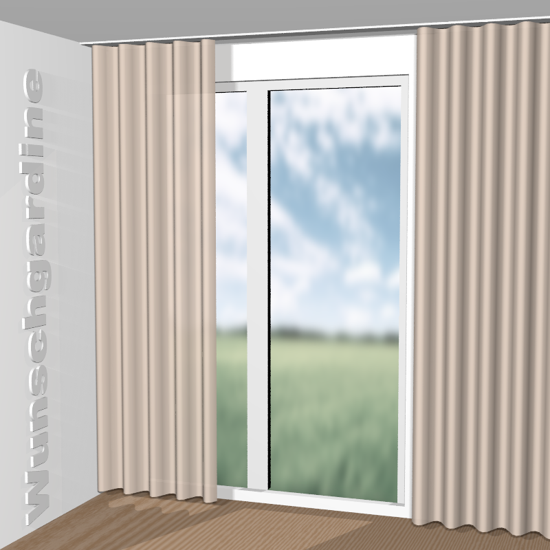 Wellenvorhang aus Light & Lovely CH3316/060