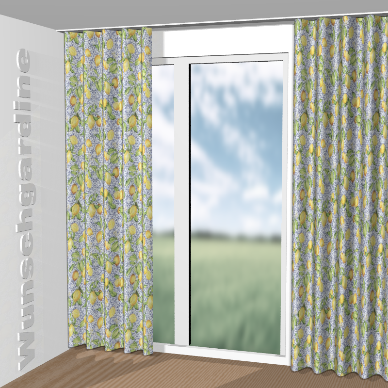 Wellenvorhang aus Limoncino JA8094-050