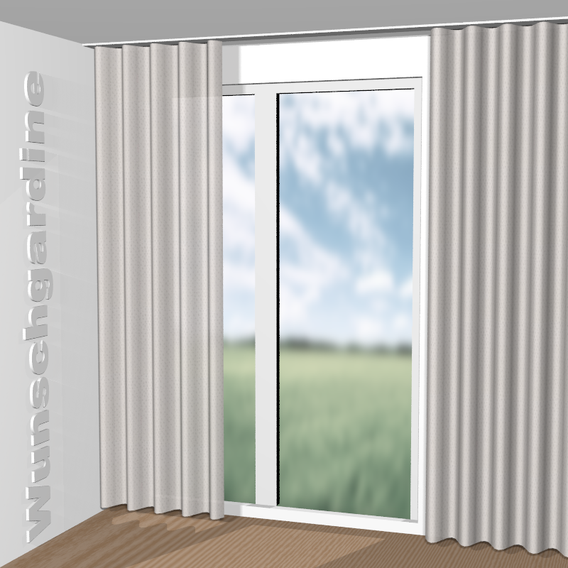 Wellenvorhang aus Livio JA7173-070