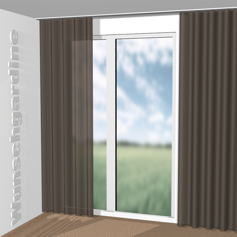 Wellenvorhang aus Lodge JA4016-020