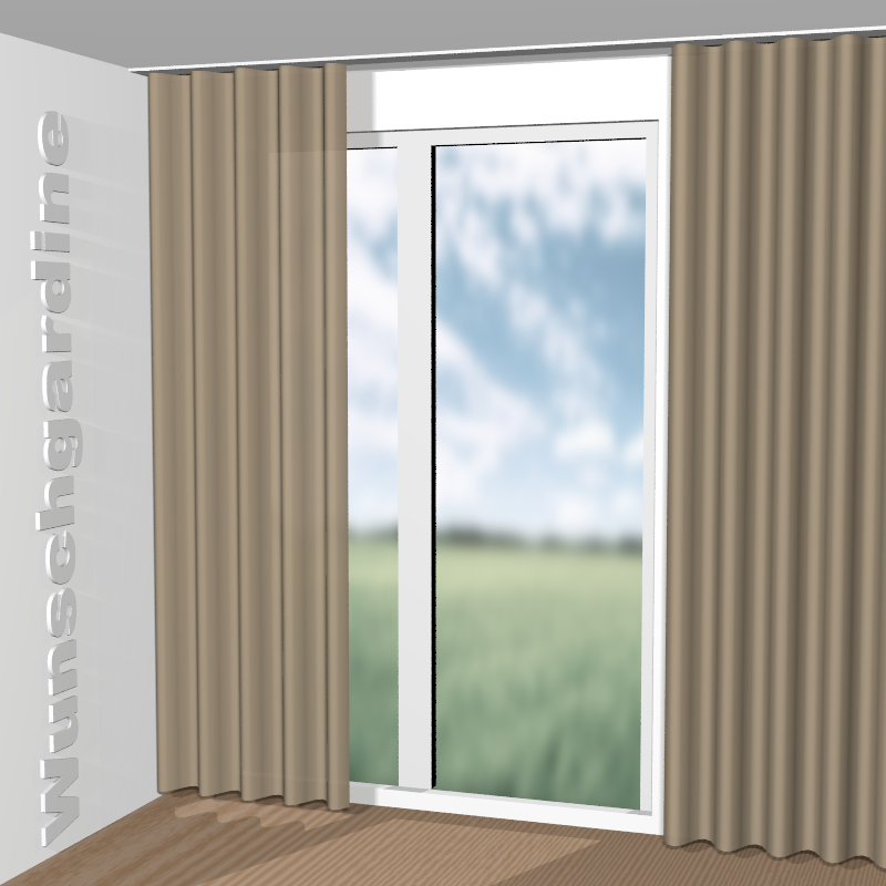 Wellenvorhang aus Lovely Place CH3310/033