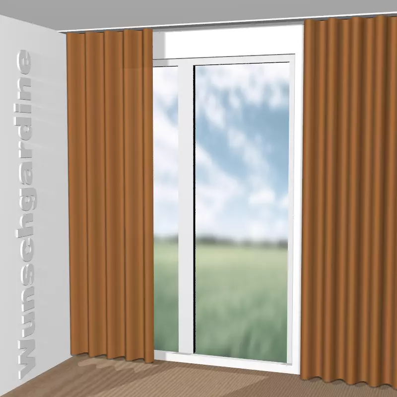 Wellenvorhang aus Luciano 1-1255-060