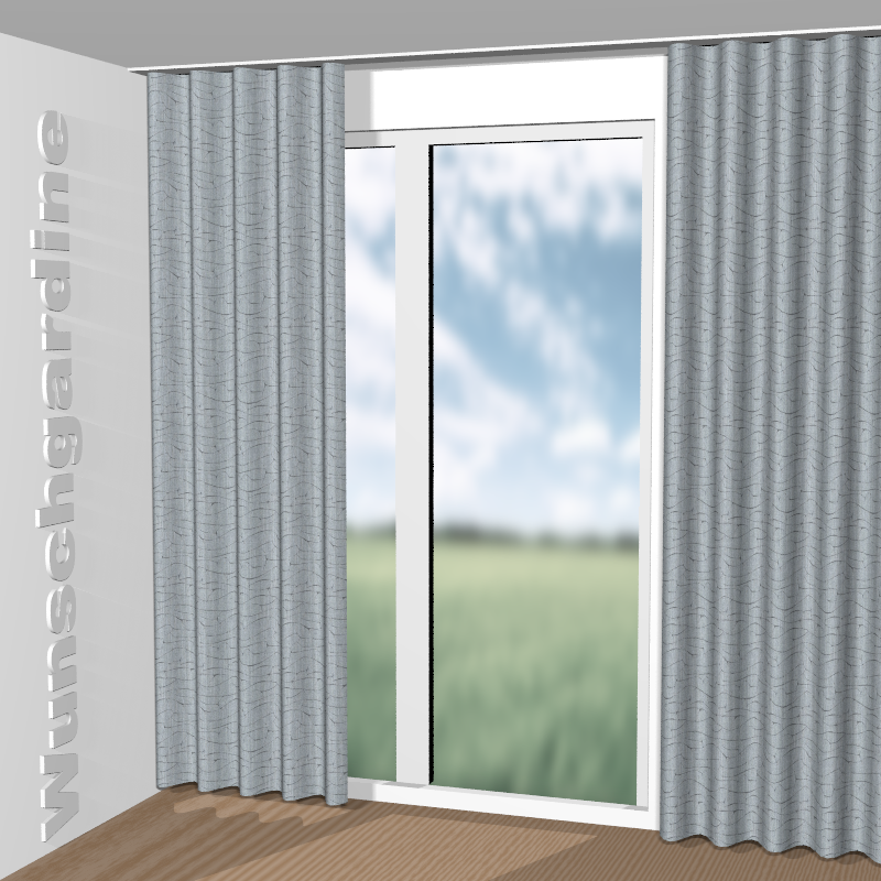 Wellenvorhang aus Lucid Dream CH3327/050