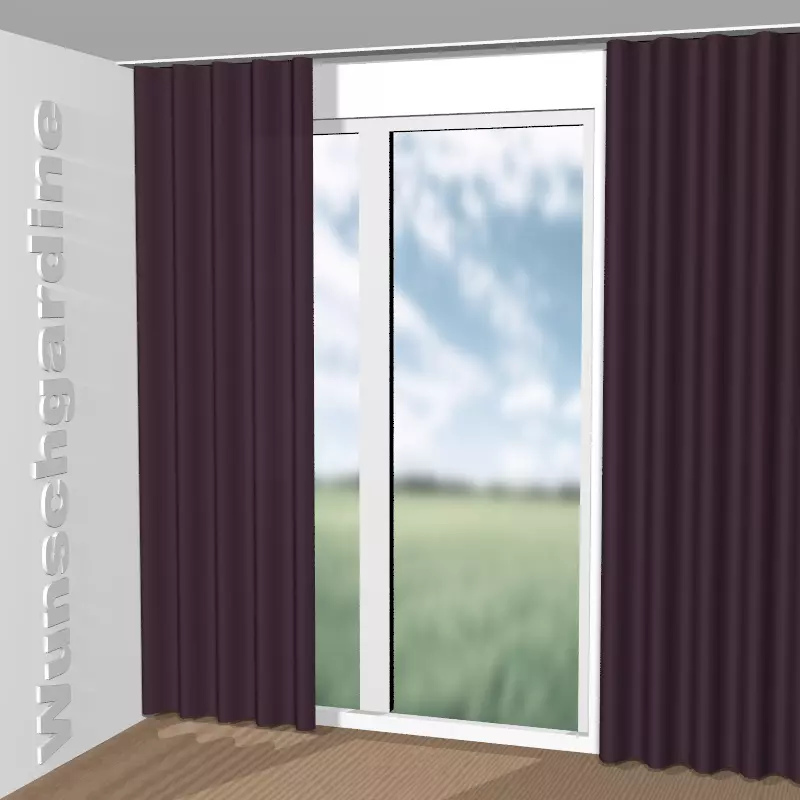 Wellenvorhang aus Lumas JA6137-080