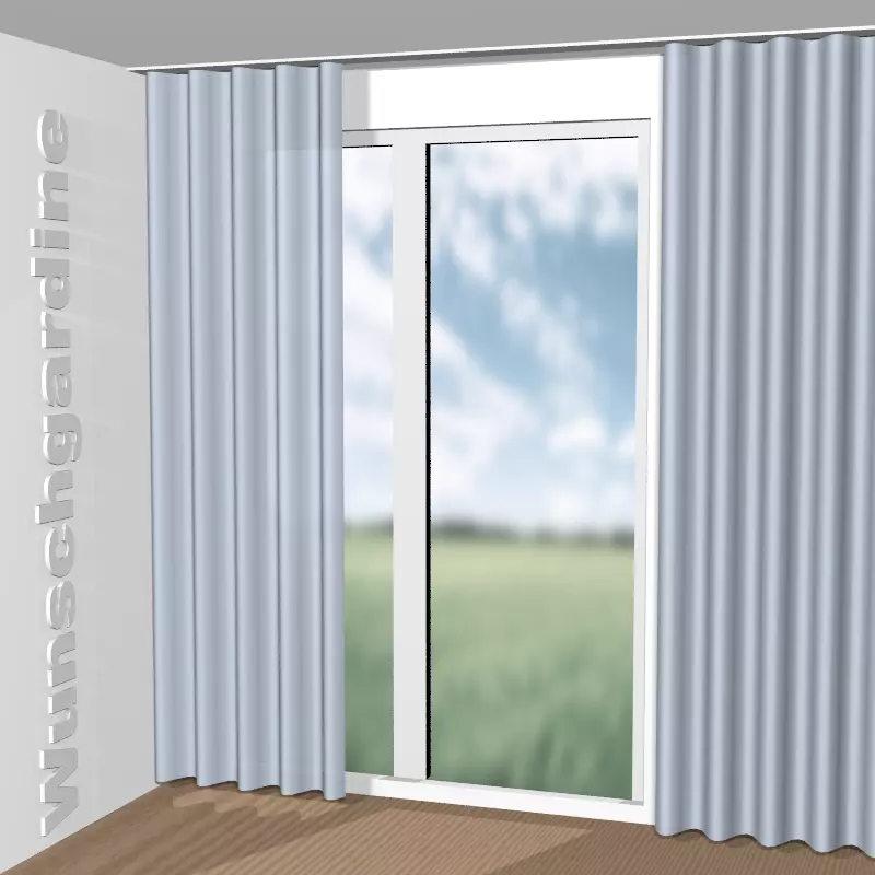 Wellenvorhang aus Maddox Eco GS3004-050