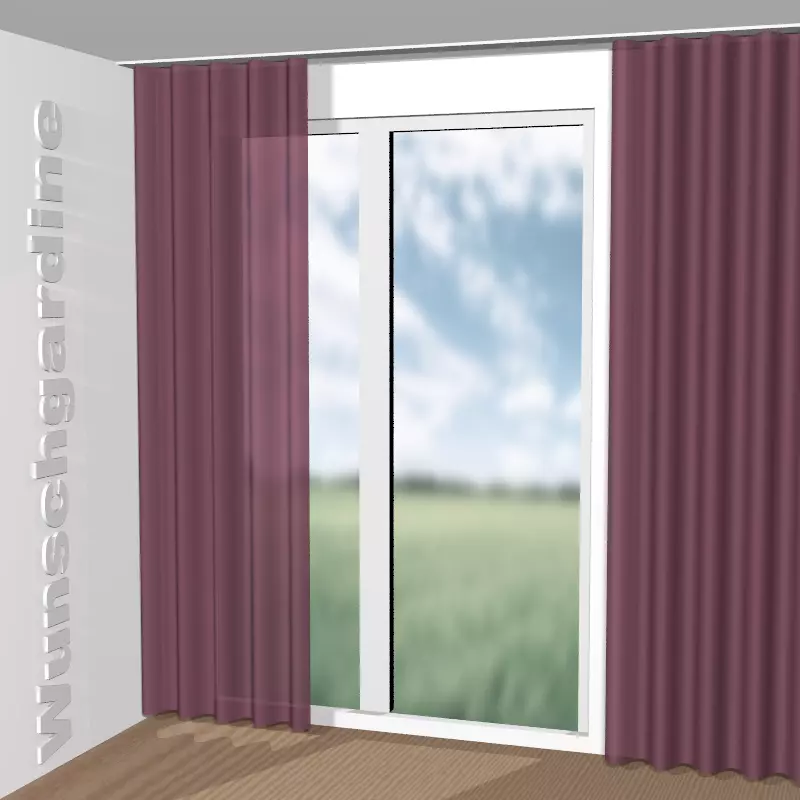 Wellenvorhang aus Mady 9-6010-066