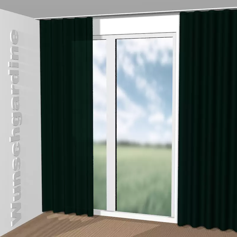 Wellenvorhang aus Magical Mohair CA1757/032