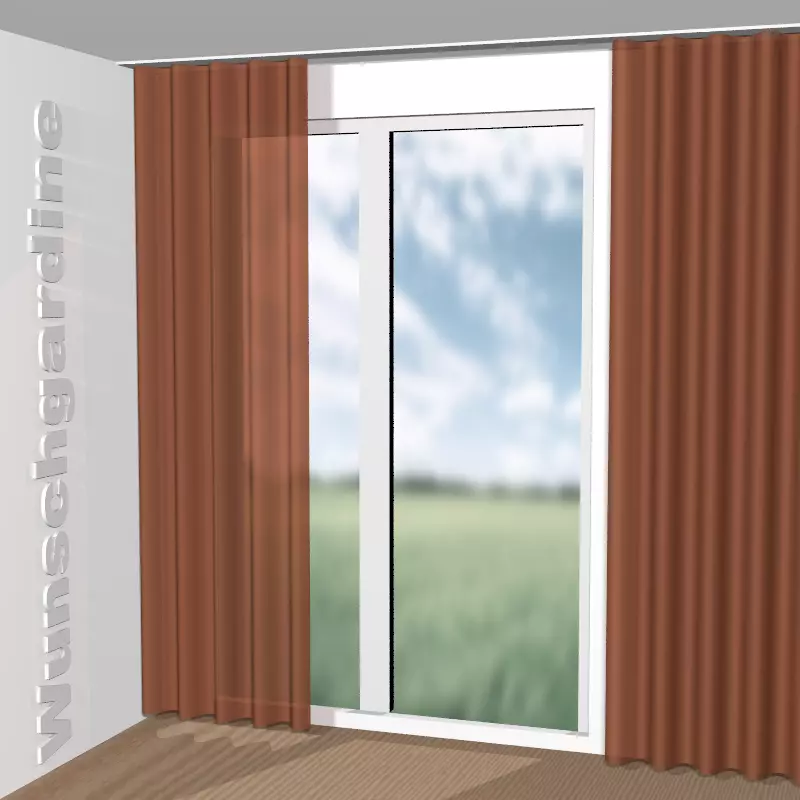 Wellenvorhang aus Marlow 1-6815-061