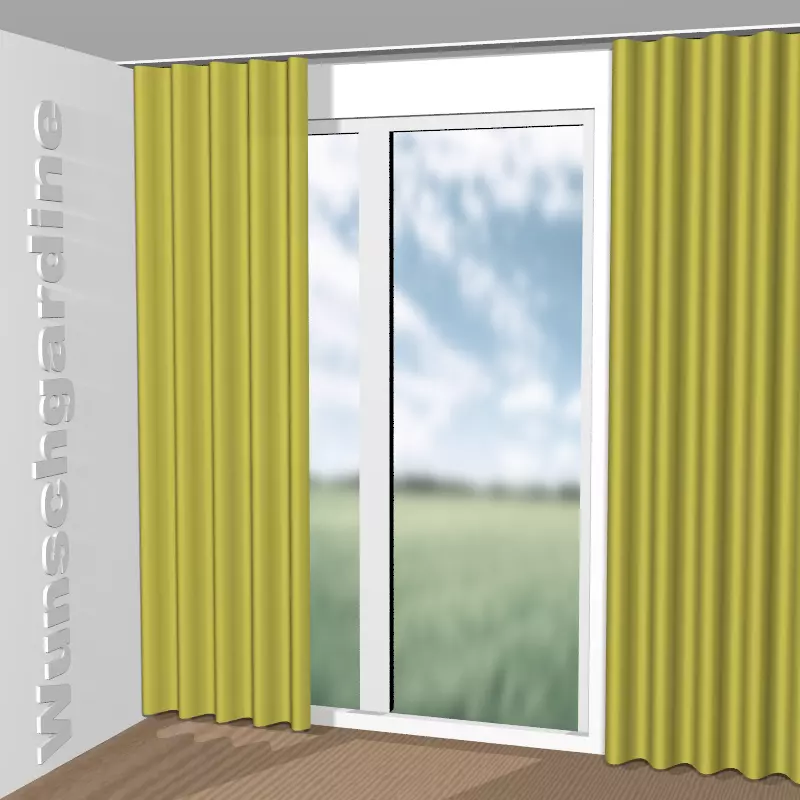 Wellenvorhang aus Mellow CH2698/130