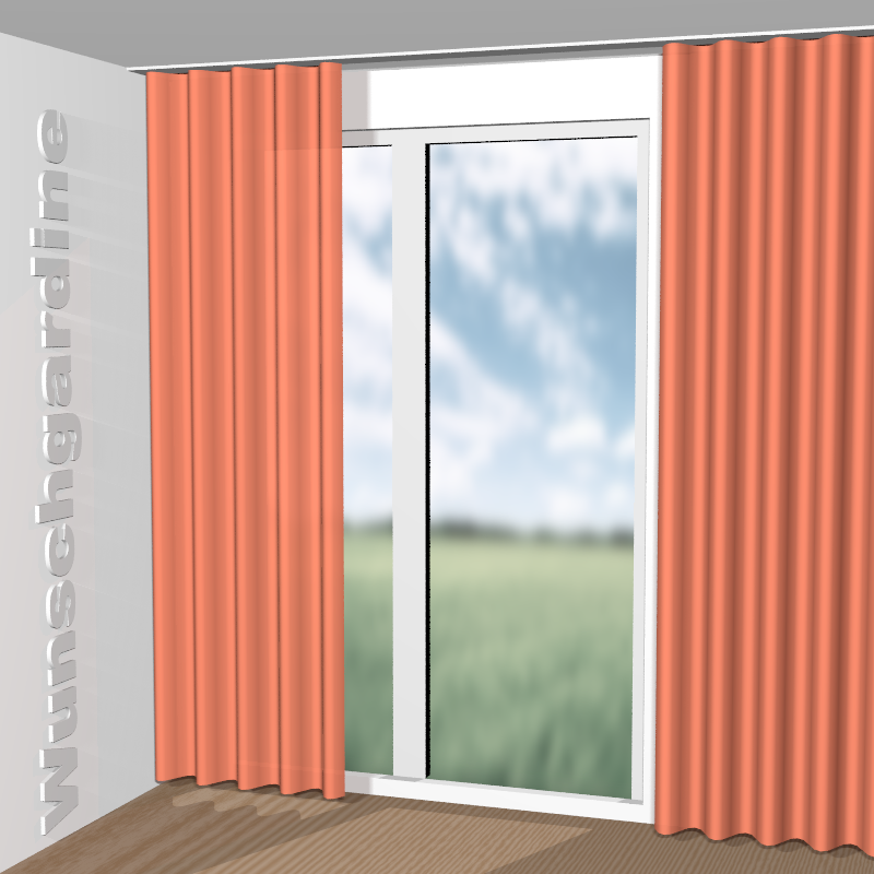 Wellenvorhang aus Menthe a leau 19644-244