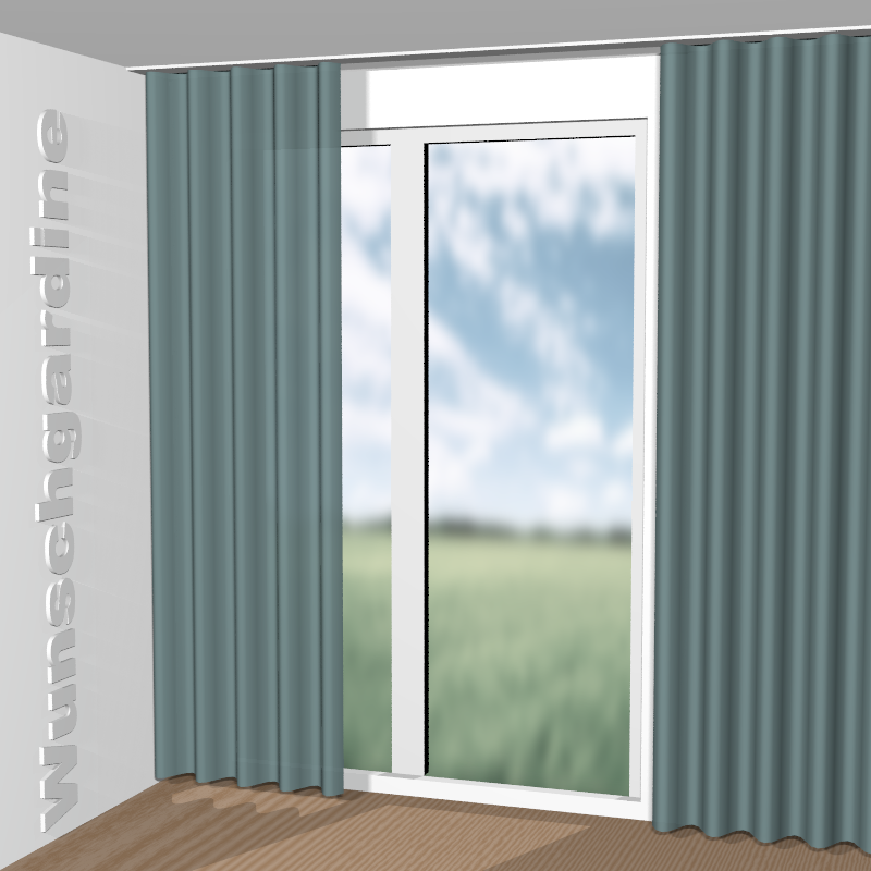 Wellenvorhang aus Menthe a leau 19644-577