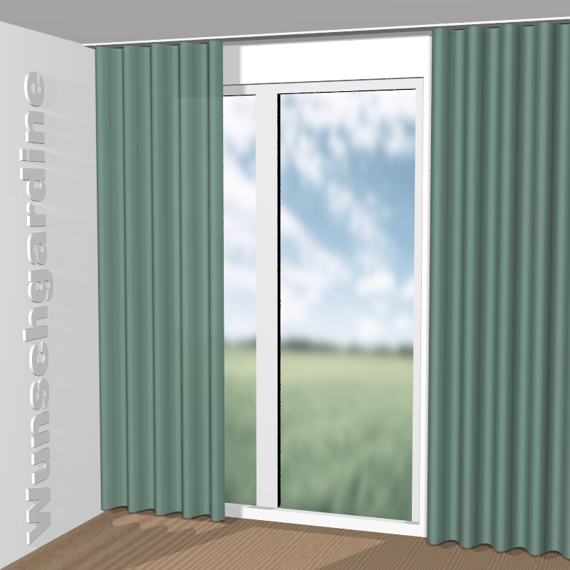 Wellenvorhang aus Menthe a leau 19644-775