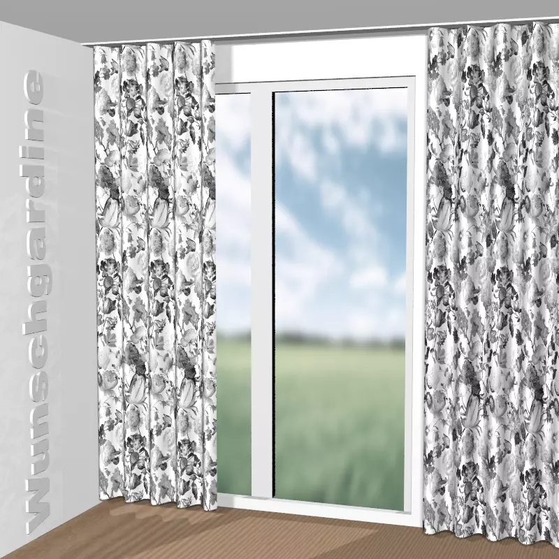 Wellenvorhang aus Merian-88