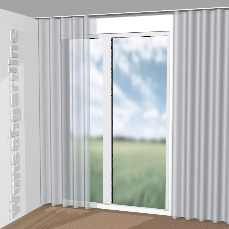 Wellenvorhang aus Midnight JA6122-050