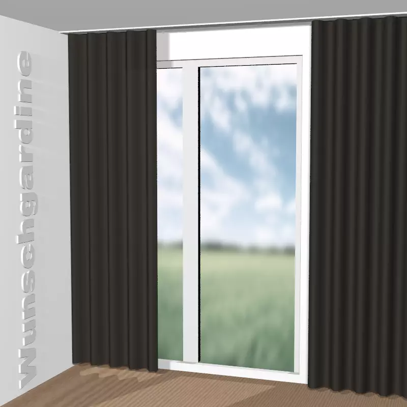 Wellenvorhang aus Moji 10790-988