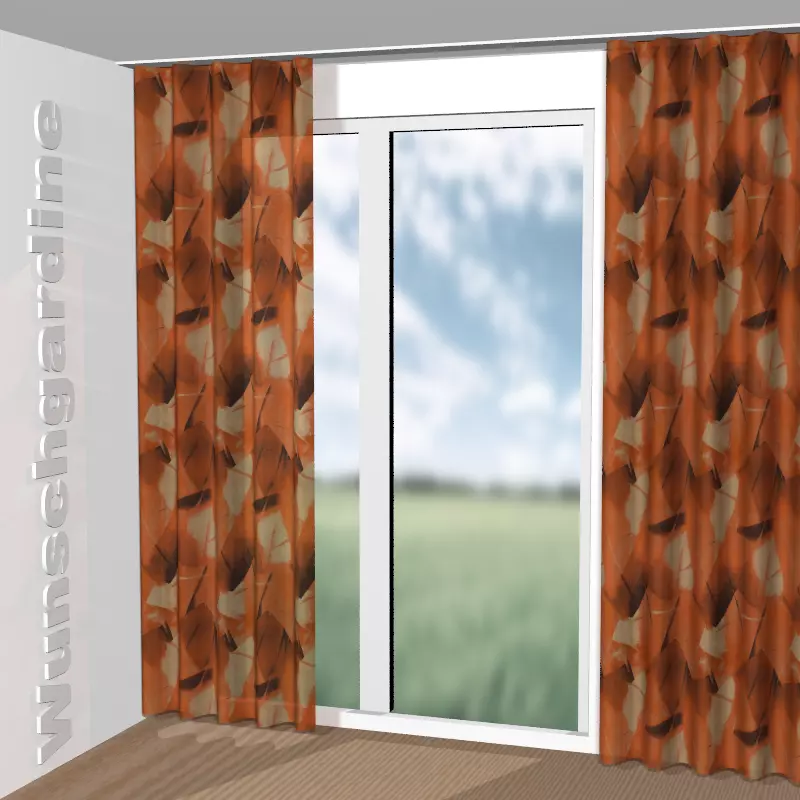 Wellenvorhang aus Mondrian JA7049-060