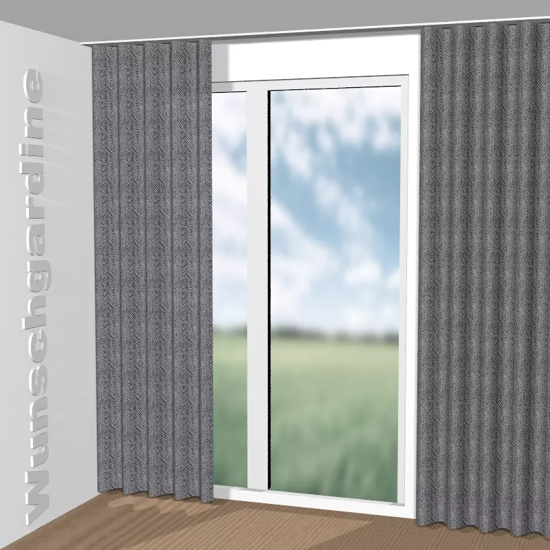 Wellenvorhang aus Montreal 9-7783-050