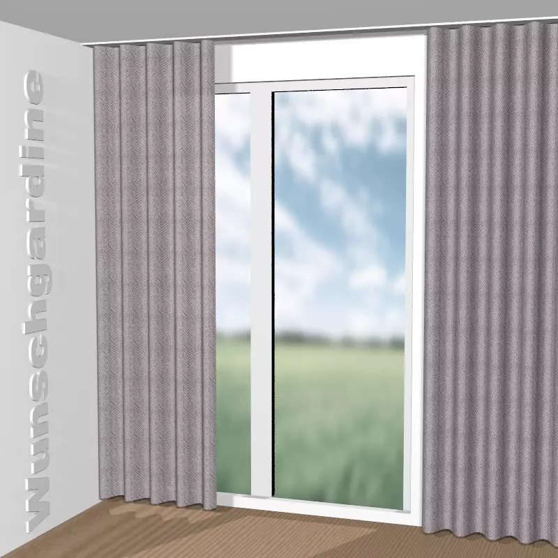 Wellenvorhang aus Montreal 9-7783-080