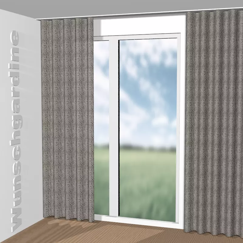 Wellenvorhang aus Montreal 9-7783-091