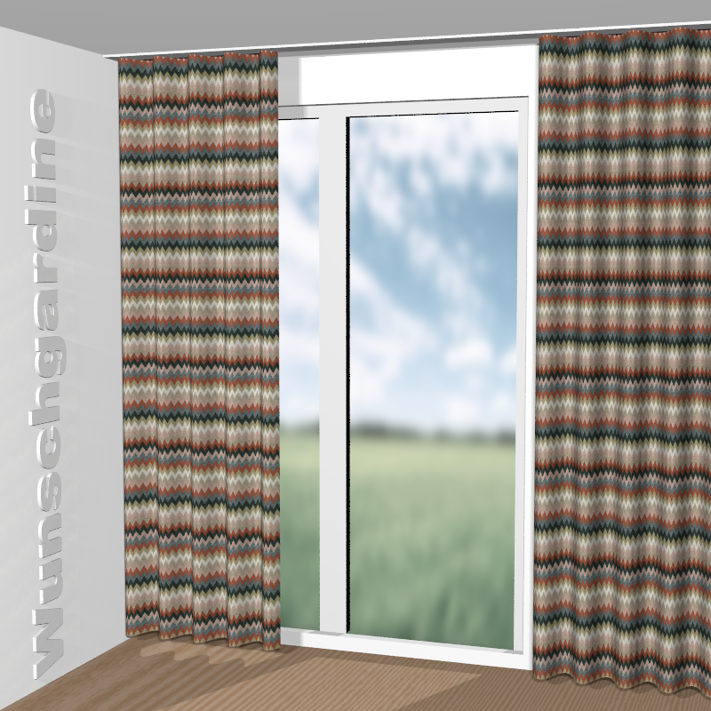 Wellenvorhang aus Mood Booster CH3322/060