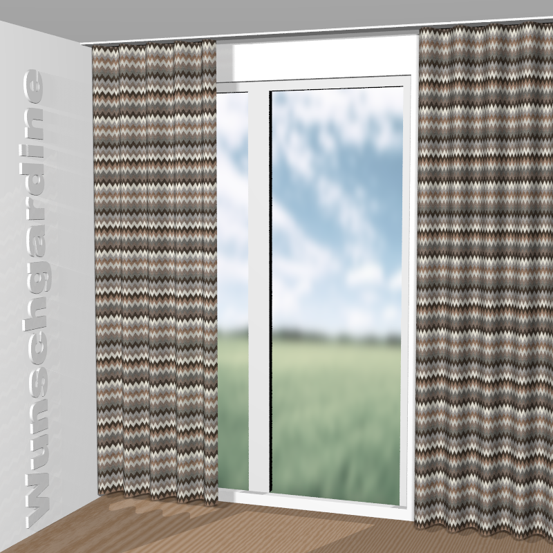 Wellenvorhang aus Mood Booster CH3322/070