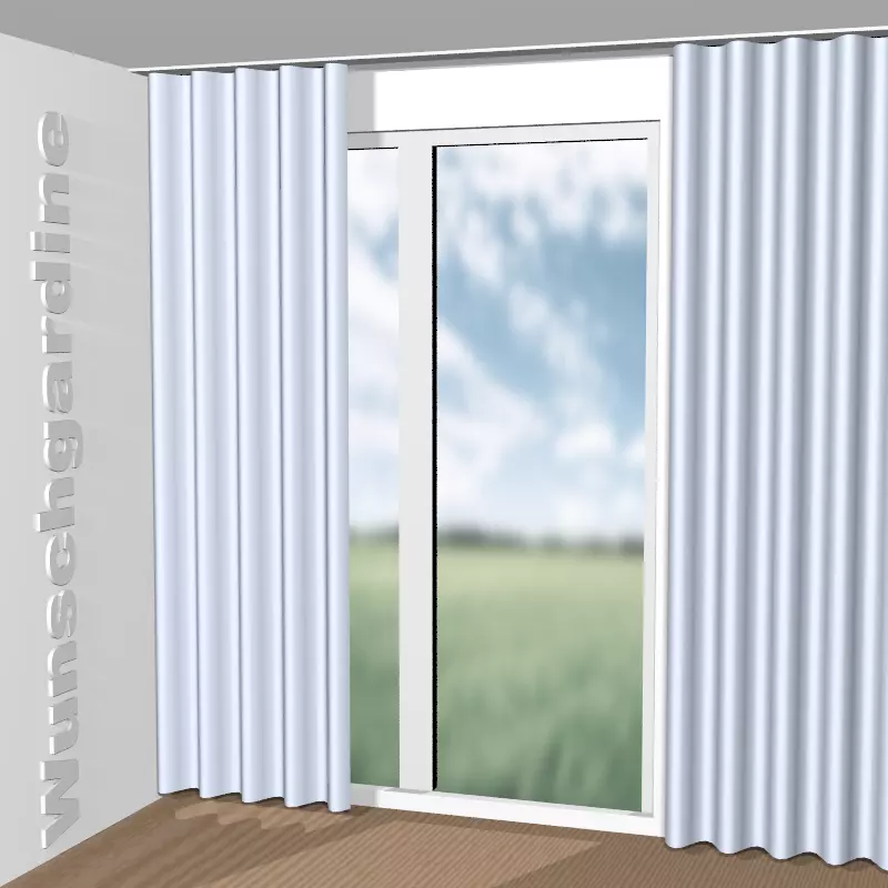 Wellenvorhang aus Moonlight Edition JA6024-098