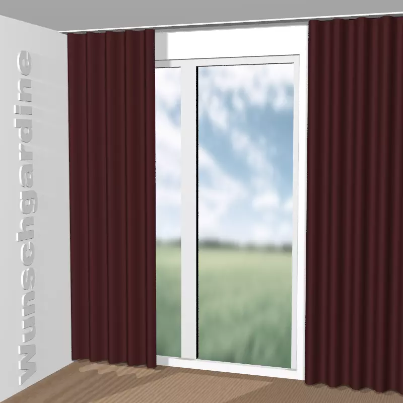 Wellenvorhang aus Moonwalk CA1495/084