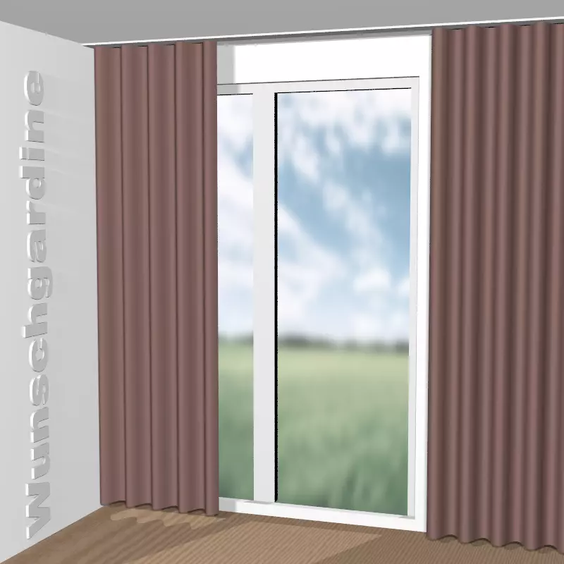 Wellenvorhang aus Moonwalk CA1495/085