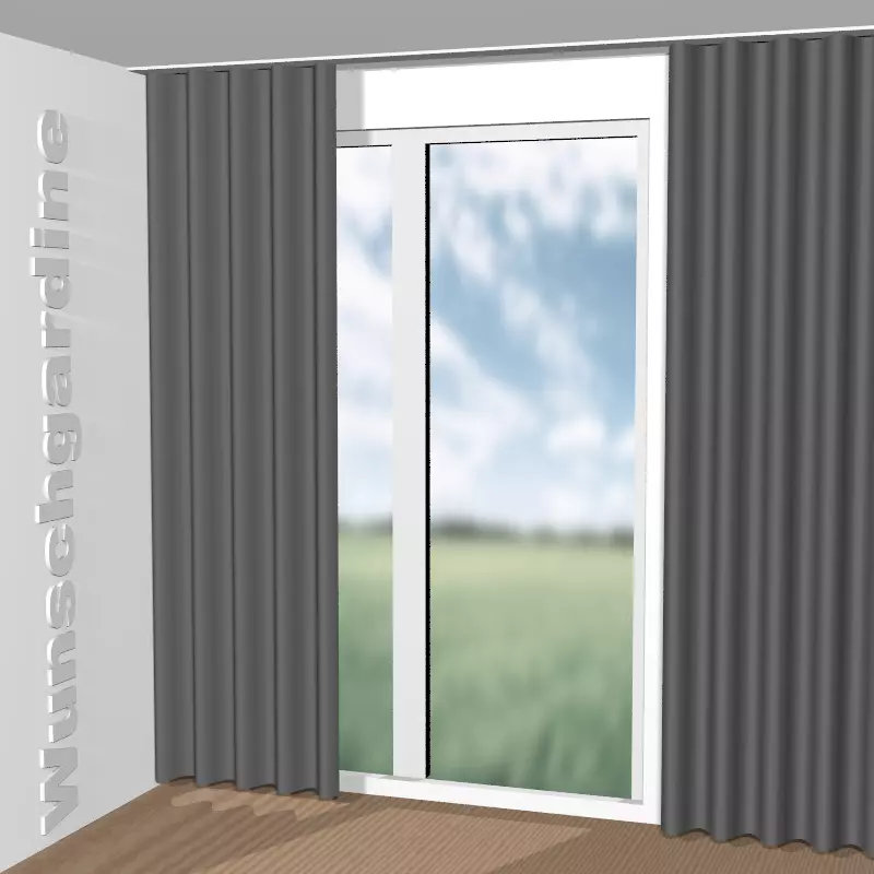 Wellenvorhang aus Moonwalk CA1495/093