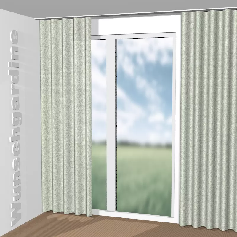 Wellenvorhang aus Natura 9-2461-080