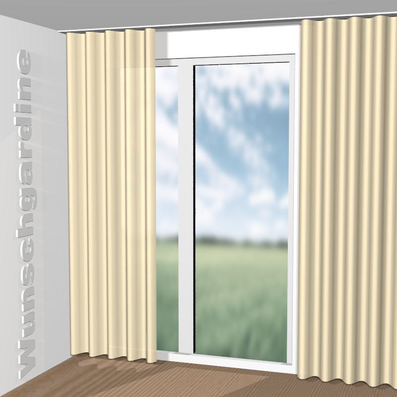 Wellenvorhang aus Nenet 11052-882